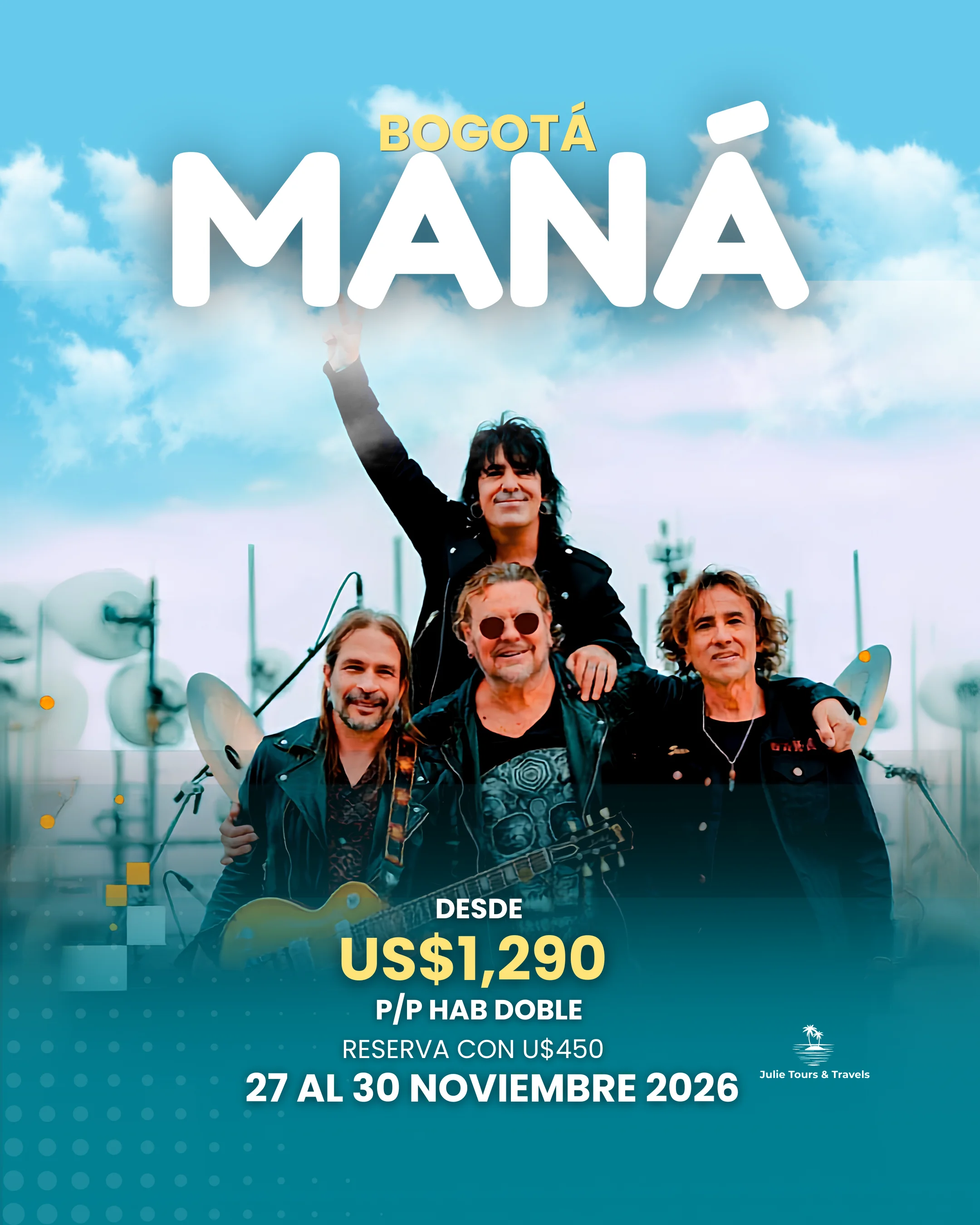Flyer oferta tour internacional número 1